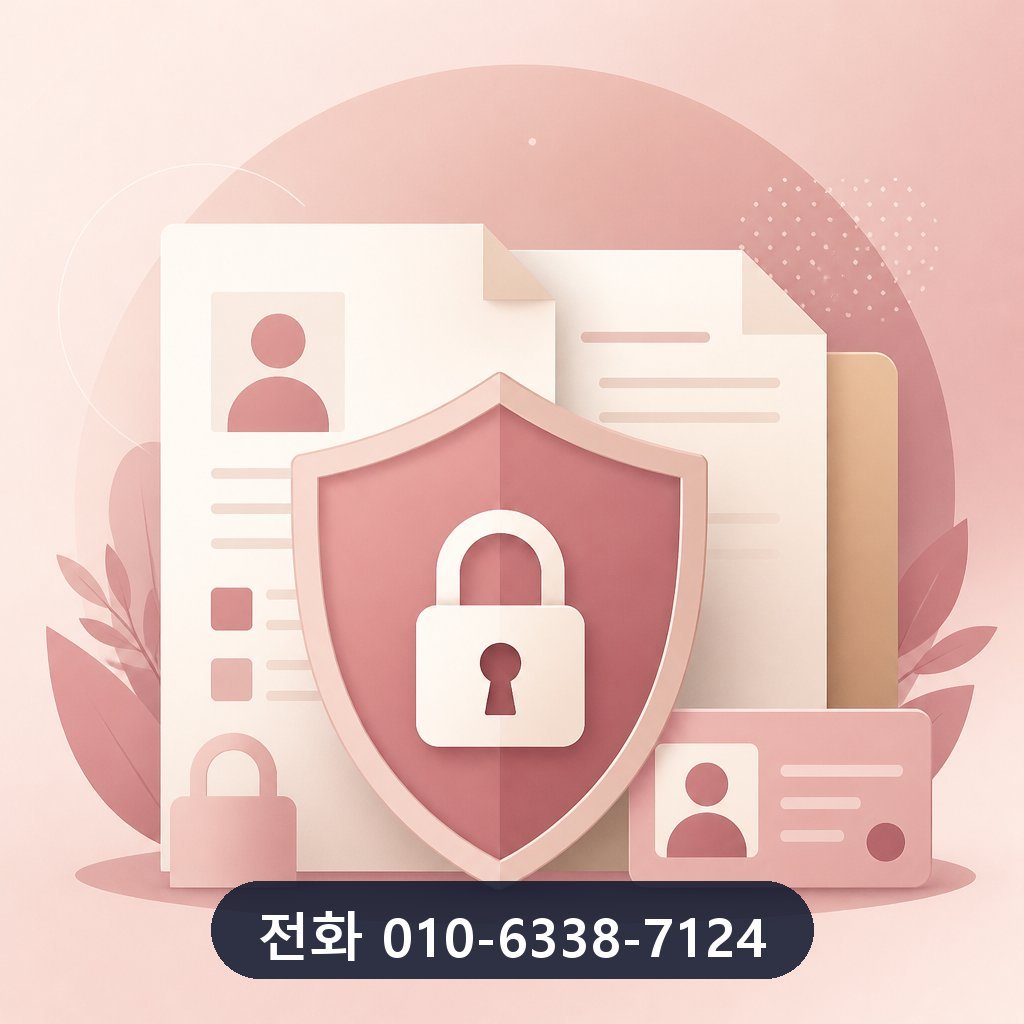 현대카드 한도 현금화 개인정보 보호 이미지 · 문의 010-6338-7124